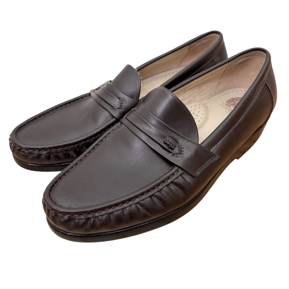 SAS Leather Penny‎ Loafers Brown Men’s 10 M